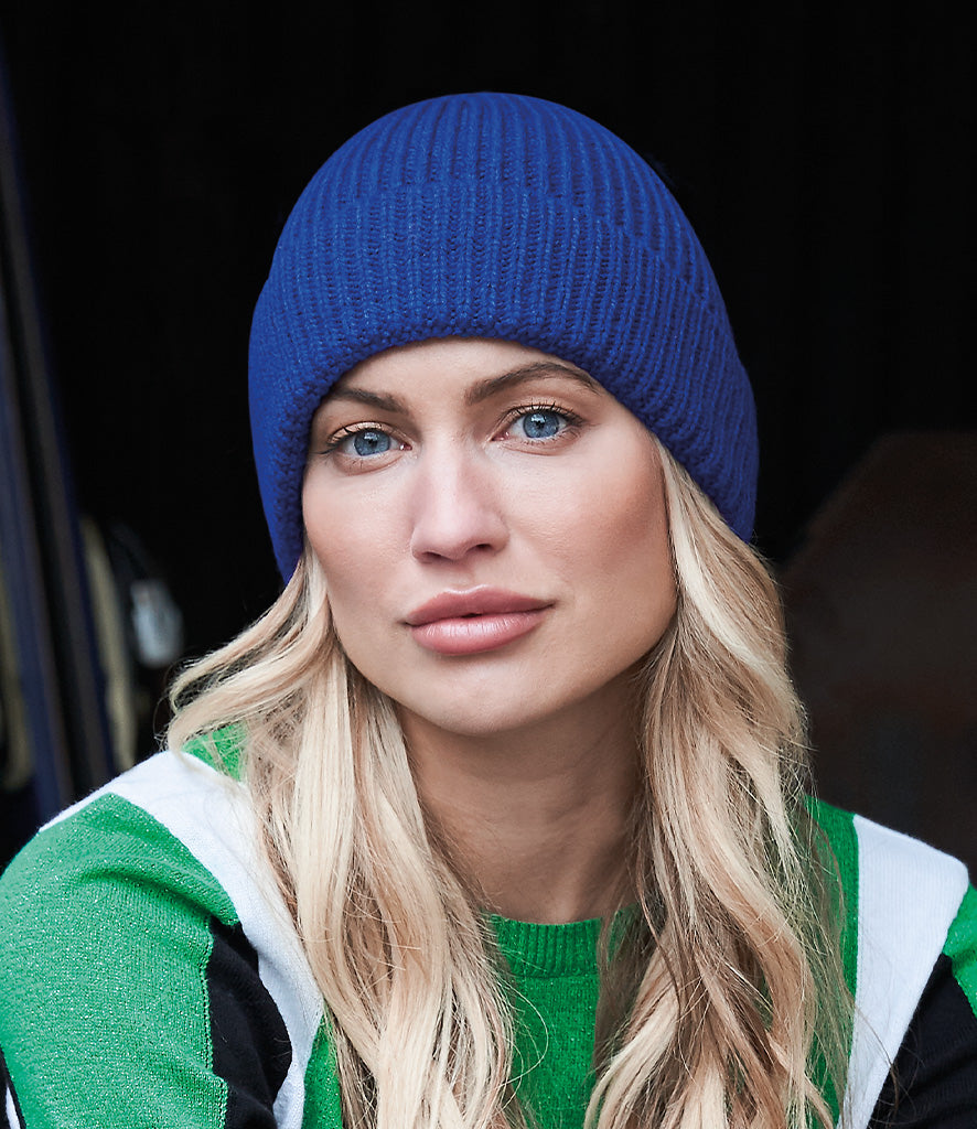 Beechfield Engineered Knit Ribbed Beanie