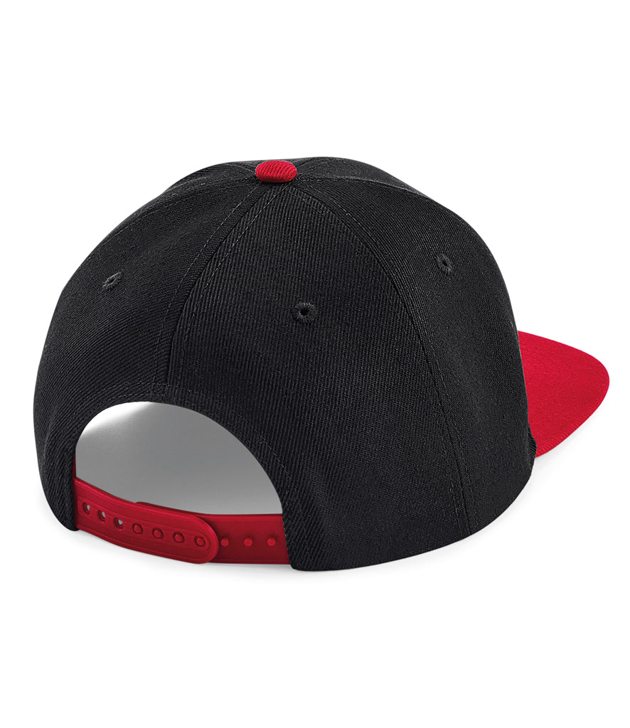 Beechfield Original Flat Peak 6 Panel Snapback Cap