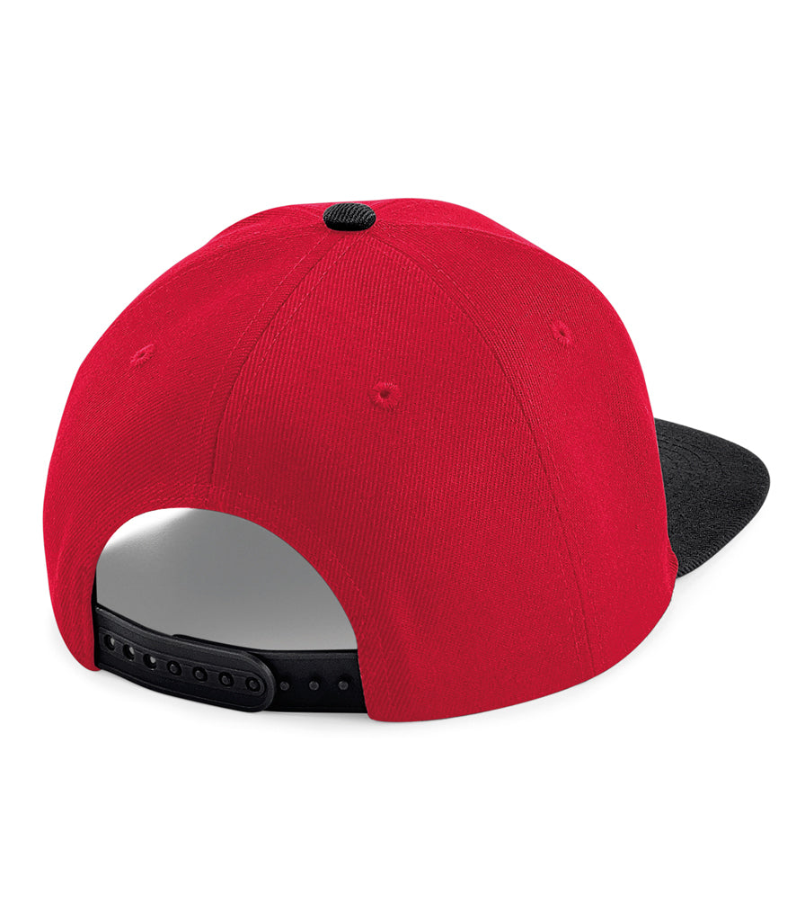 Beechfield Original Flat Peak 6 Panel Snapback Cap