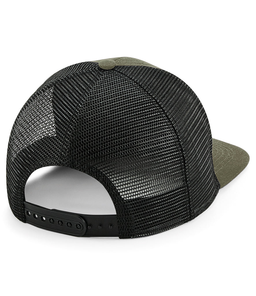 Beechfield Original Flat Peak 6 Panel Trucker Cap