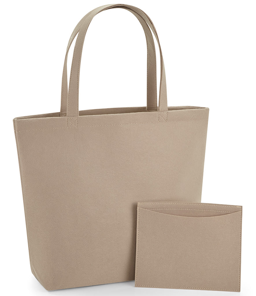 BagBase Felt Shopper