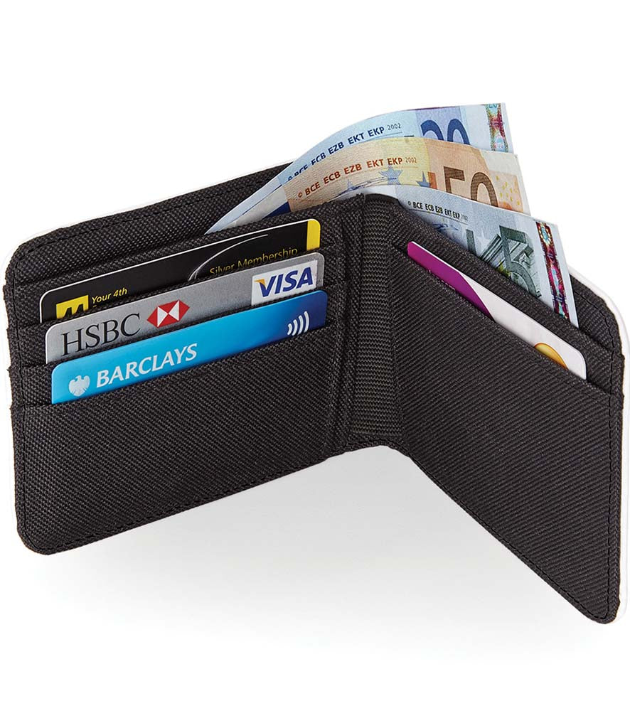 BagBase Sublimation Wallet | Black