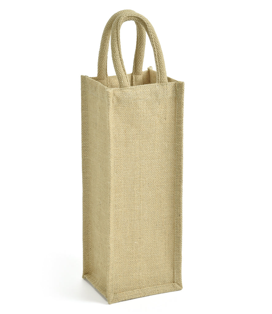 Brand Lab Natural Jute Bottle Bag