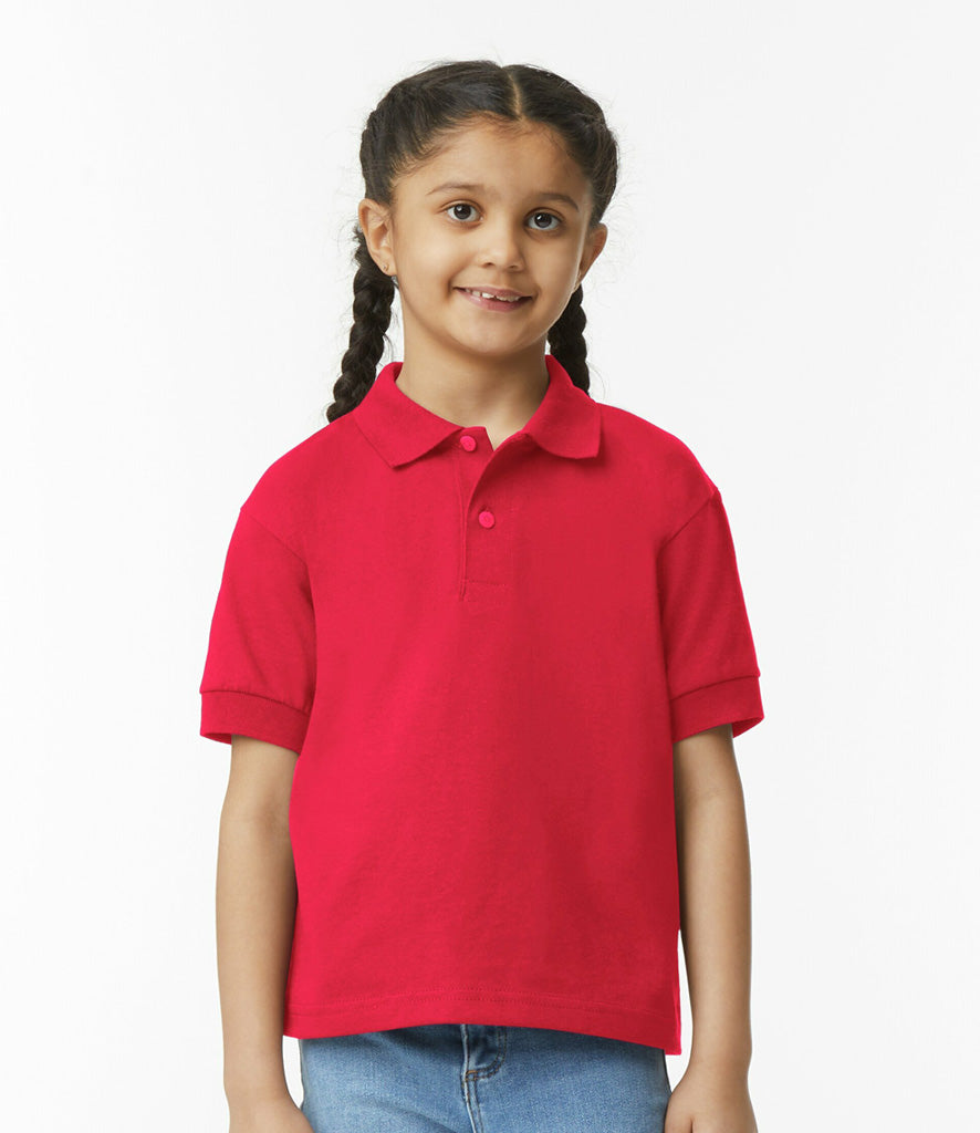 Gildan Kids DryBlend Jersey Polo Shirt