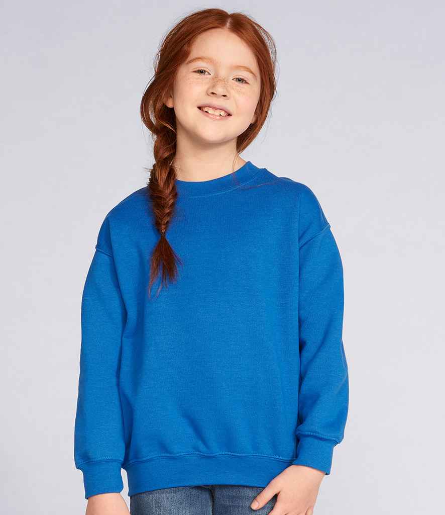 Gildan Kids Heavy Blend Drop Shoulder Sweatshirt