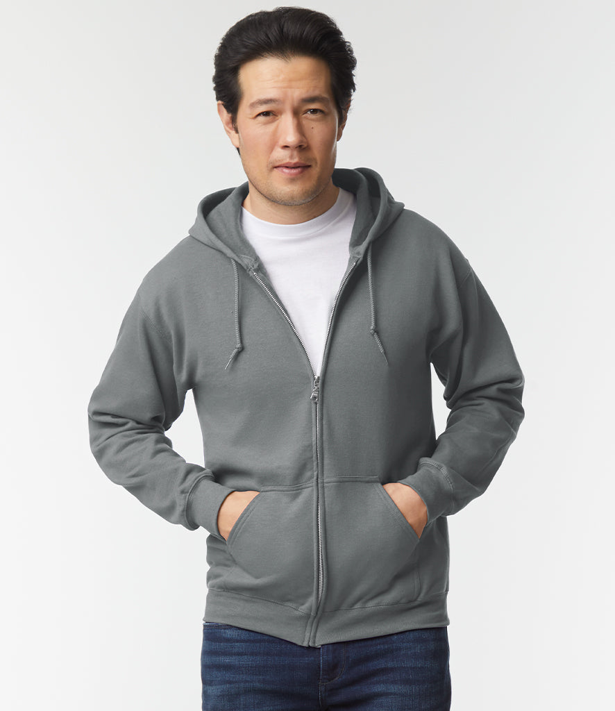 Gildan Heavy Blend Zip Hooded Sweatshirt