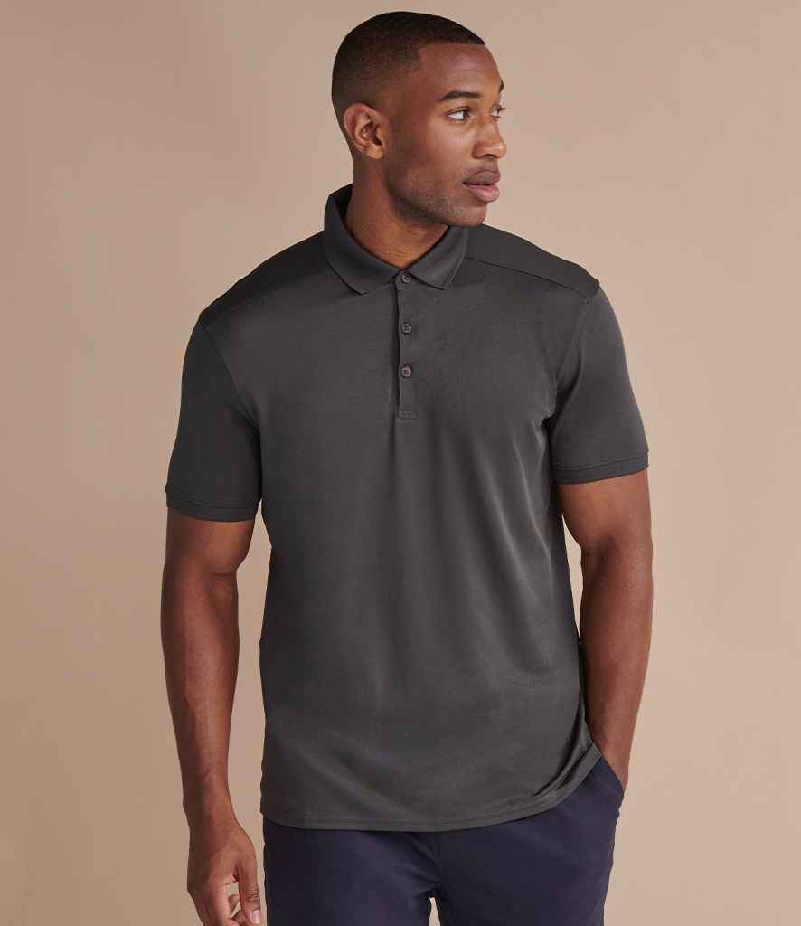 Henbury Slim Fit Stretch Microfine Piqué Polo Shirt