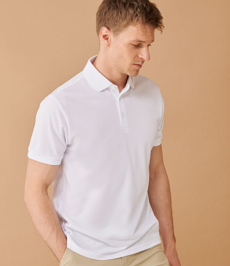 Henbury Recycled Polyester Piqué Polo Shirt