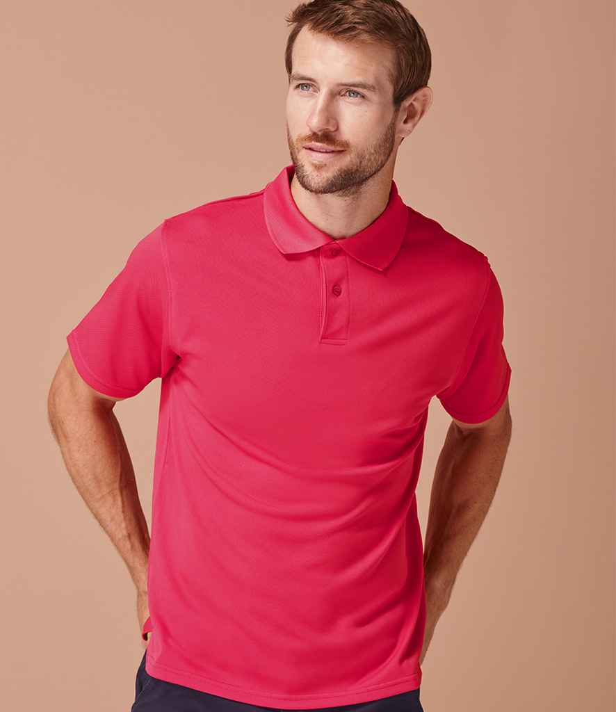 Henbury Coolplus Wicking Piqué Polo Shirt