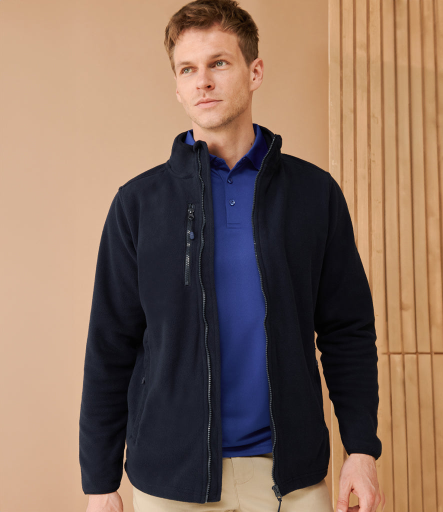 Henbury Recycled Polyester Micro Fleece Jacket