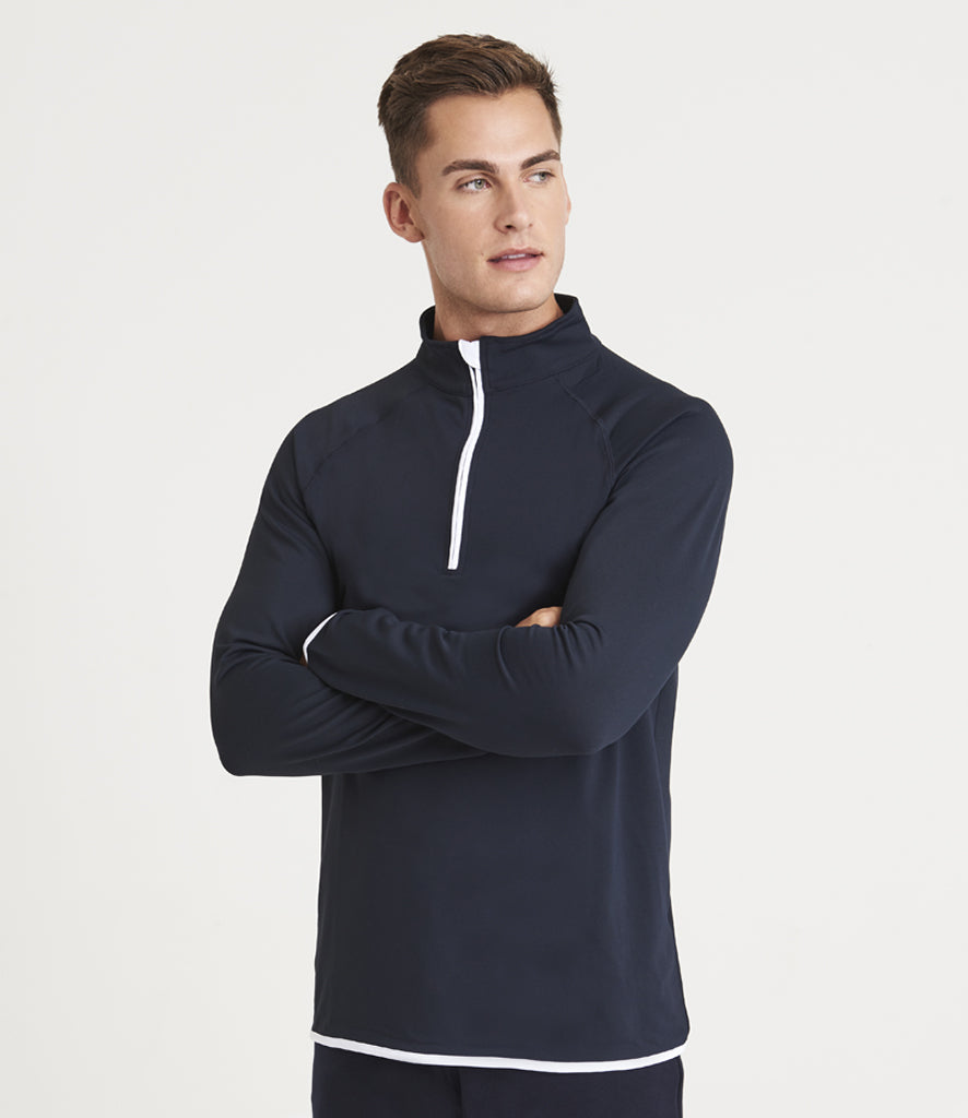 AWDis Cool Half Zip Sweat Top