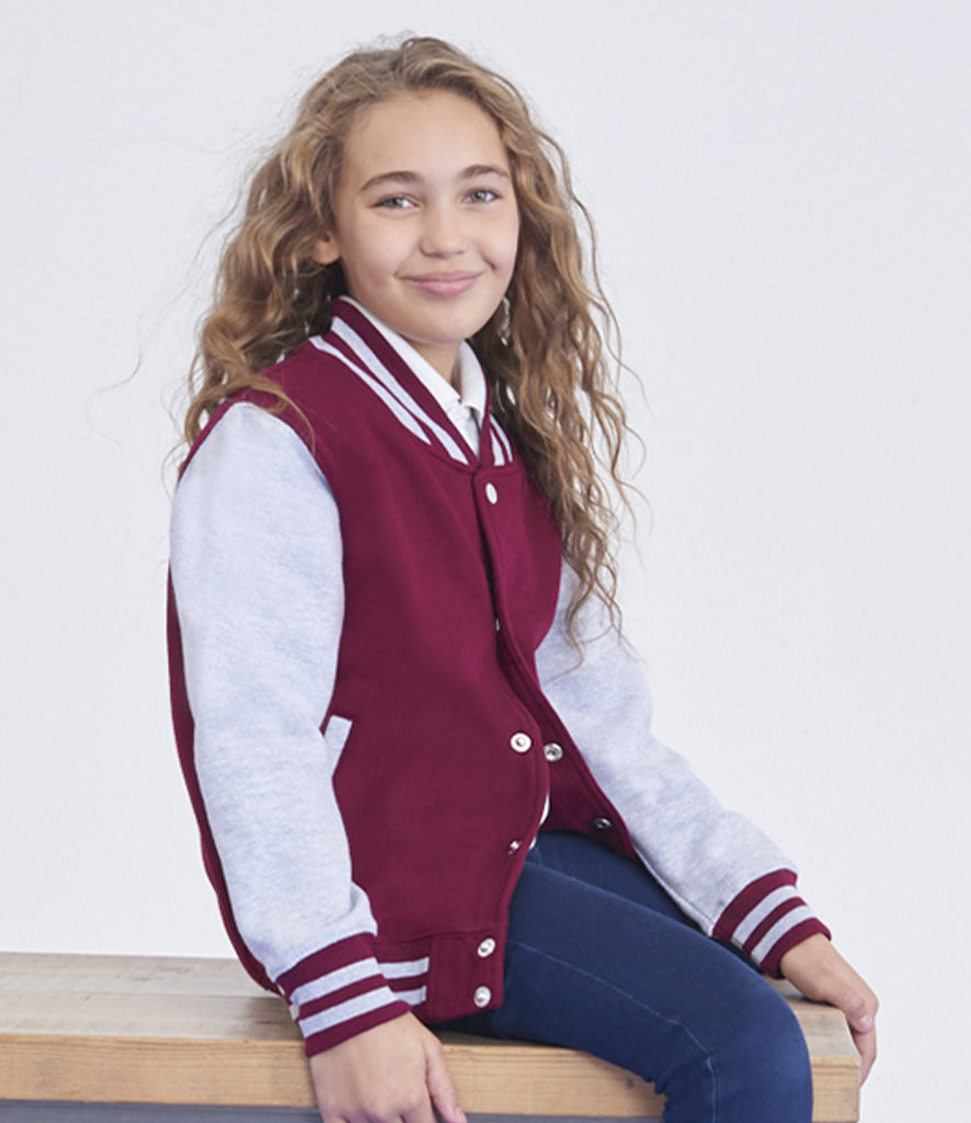 AWDis Kids Varsity Jacket