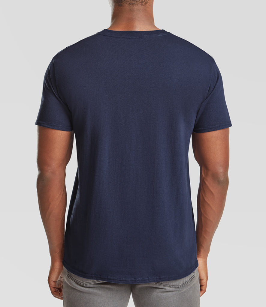 Fruit of The Loom Heavy Cotton T-shirt Colour Navy Blue pack of 5 pieces