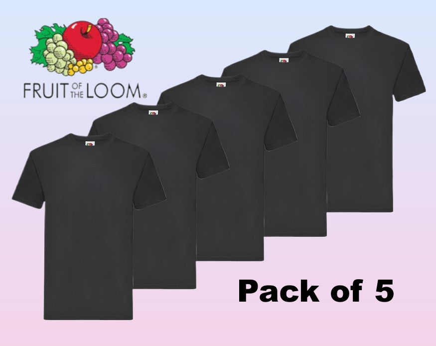 Fruit of The Loom Super Premium T-shirt pack of 5