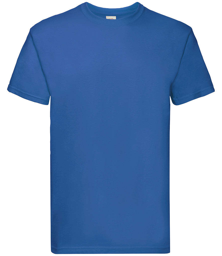 Fruit of The Loom Super Premium T-shirt Royal Blue pack of 5