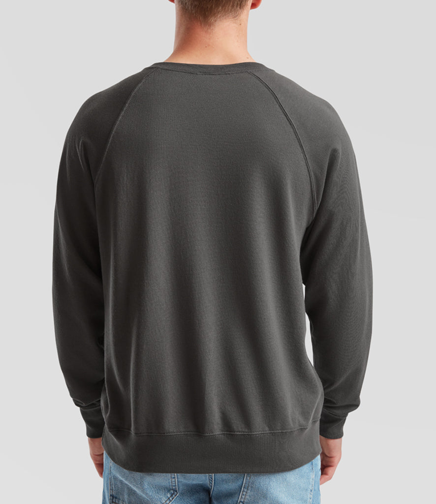 Fruit of the Loom Lightweight Raglan Sweatshirt