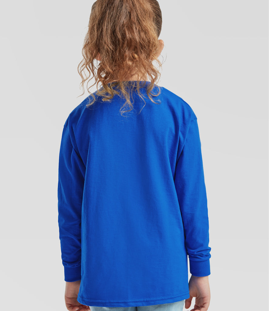 Fruit of the Loom Kids Long Sleeve Value T-Shirt