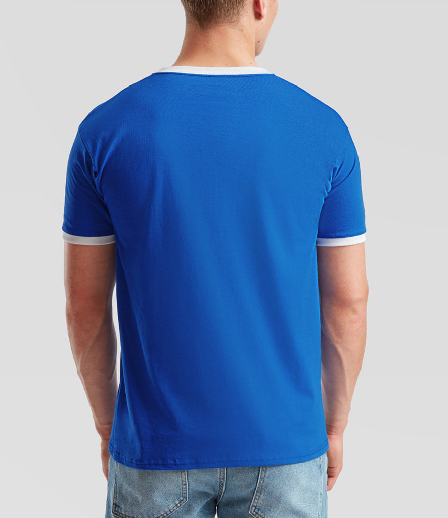 Fruit of the Loom Contrast Ringer T-Shirt