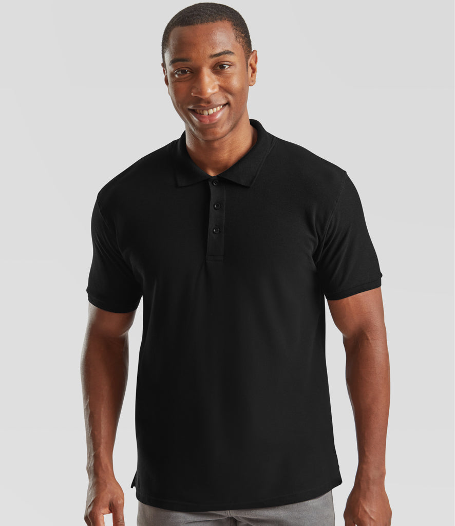 Fruit of the Loom Premium Cotton Pique Polo Shirt