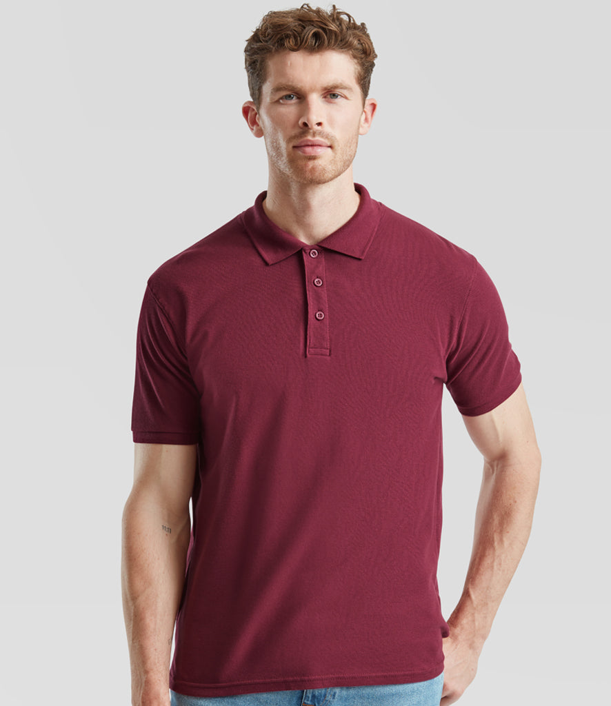 Fruit of the Loom Premium Cotton Pique Polo Shirt