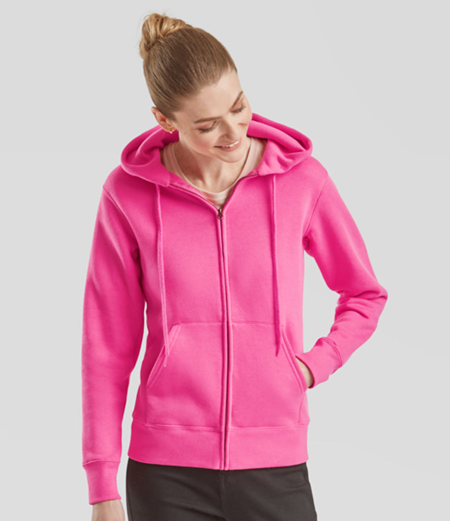 Fruit of the Loom Premium Lady Fit Zip Hooded Jacket