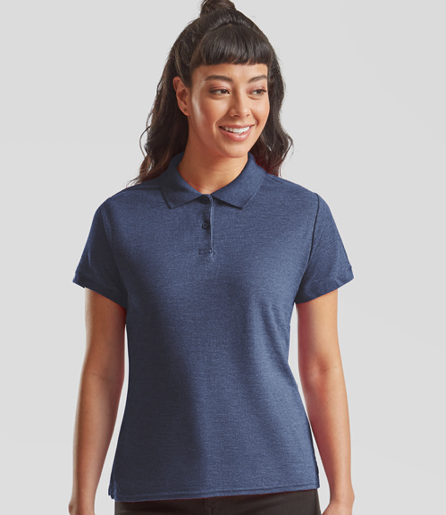 Fruit of the Loom Lady Fit Pique Polo Shirt