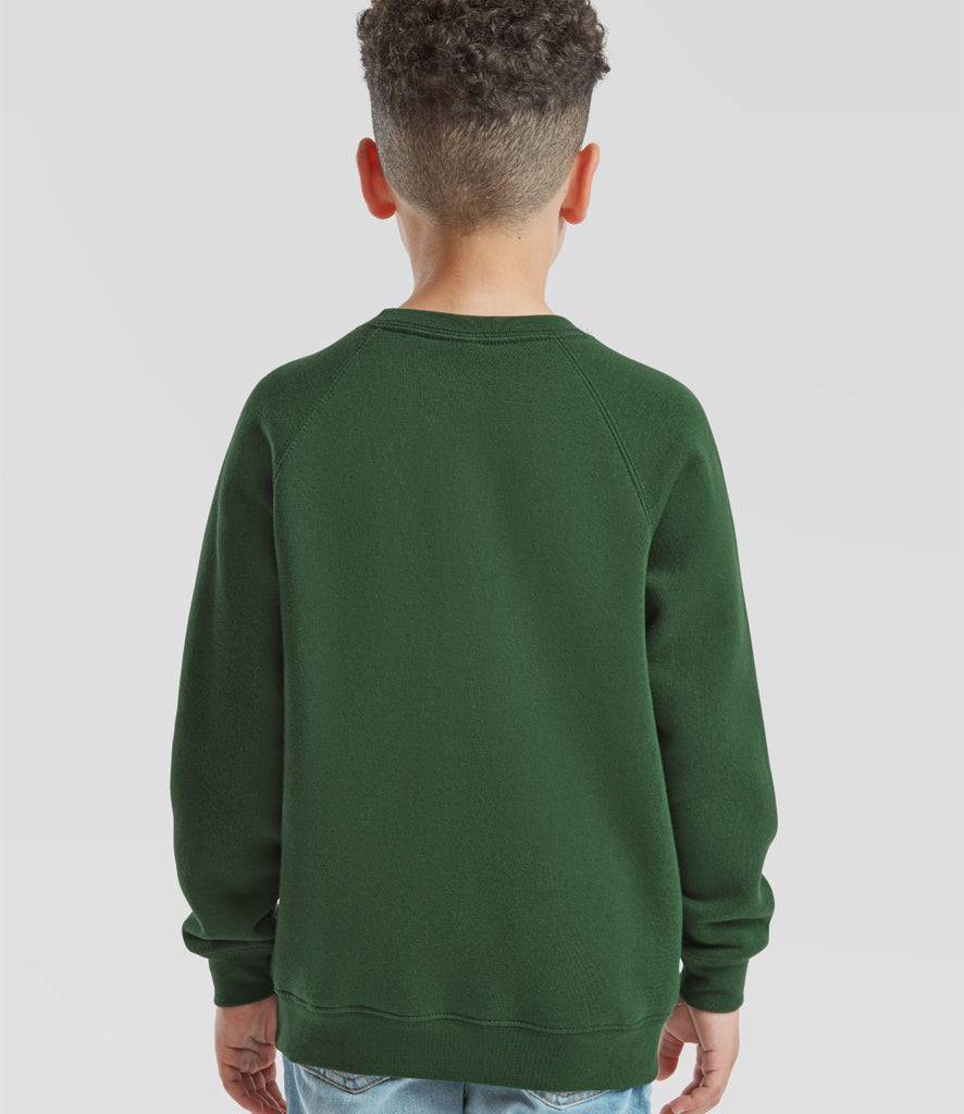 Fruit of the Loom Kids Premium Raglan Sweatshirt