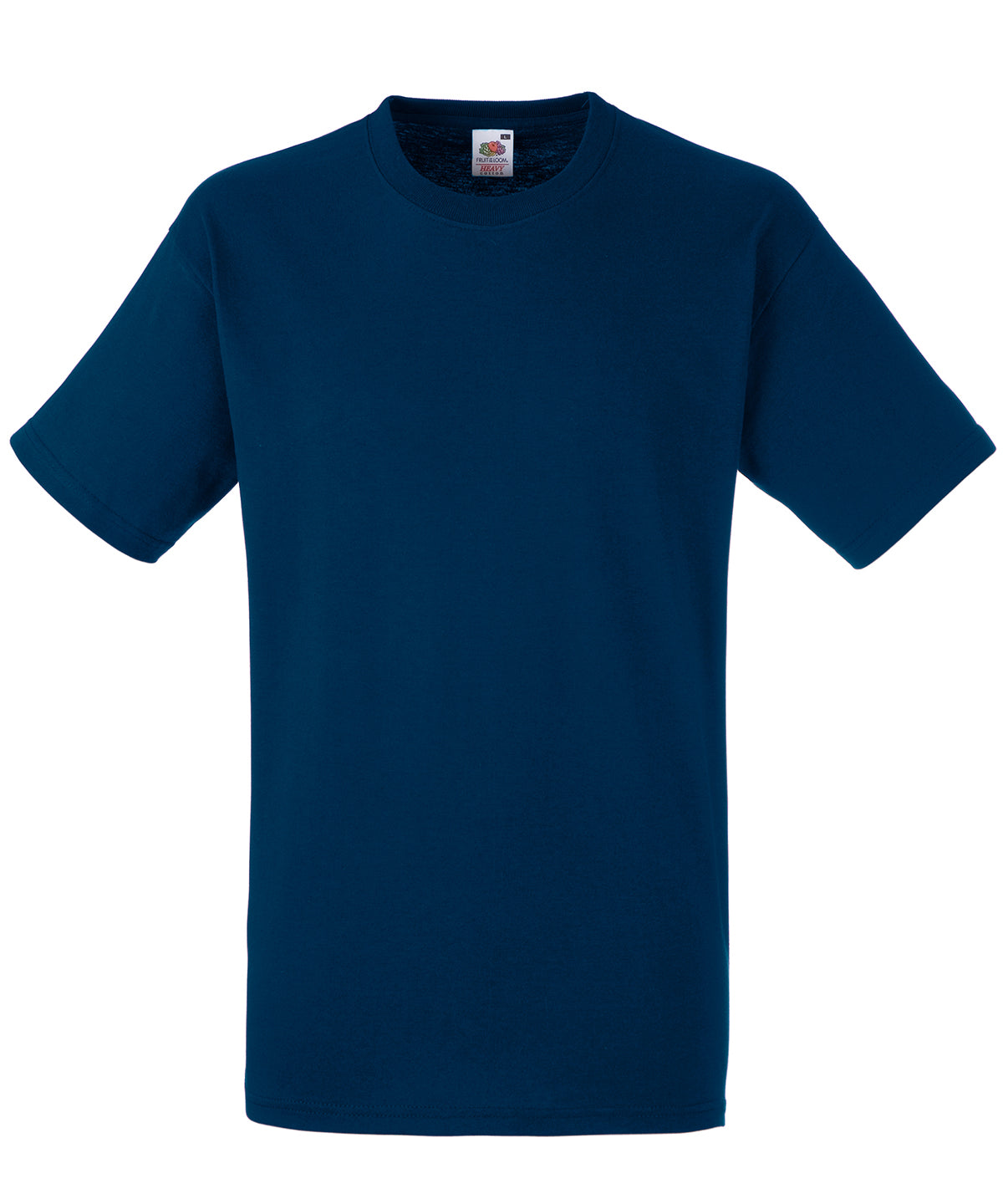 Fruit of The Loom Heavy Cotton T-shirt Colour Navy Blue pack of 5 pieces