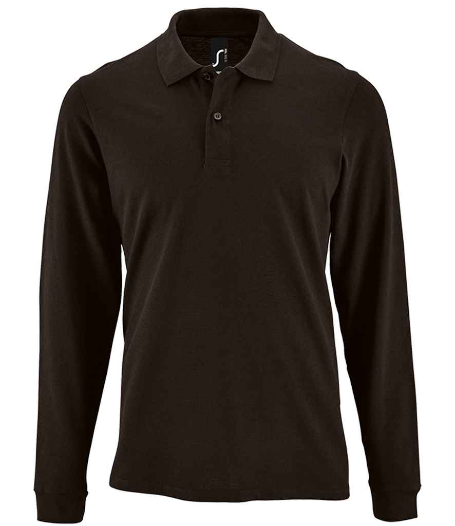 SOL'S Perfect Long Sleeve Pique Polo Shirt