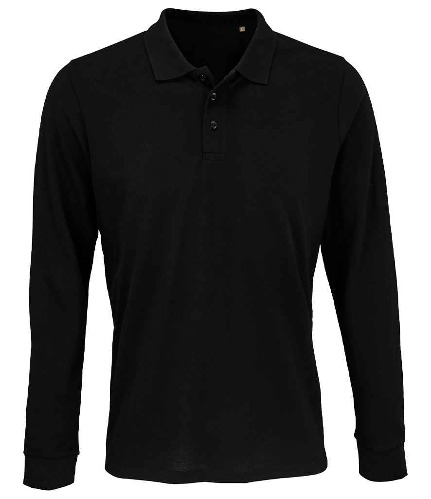 SOL'S Unisex Prime Long Sleeve Pique Polo Shirt