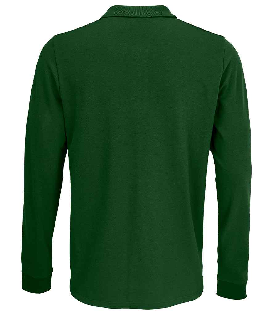 SOL'S Unisex Prime Long Sleeve Pique Polo Shirt