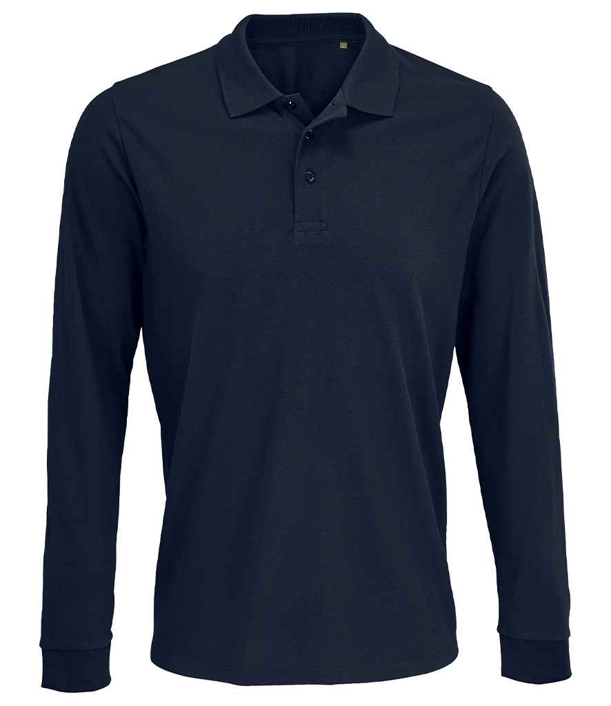 SOL'S Unisex Prime Long Sleeve Pique Polo Shirt