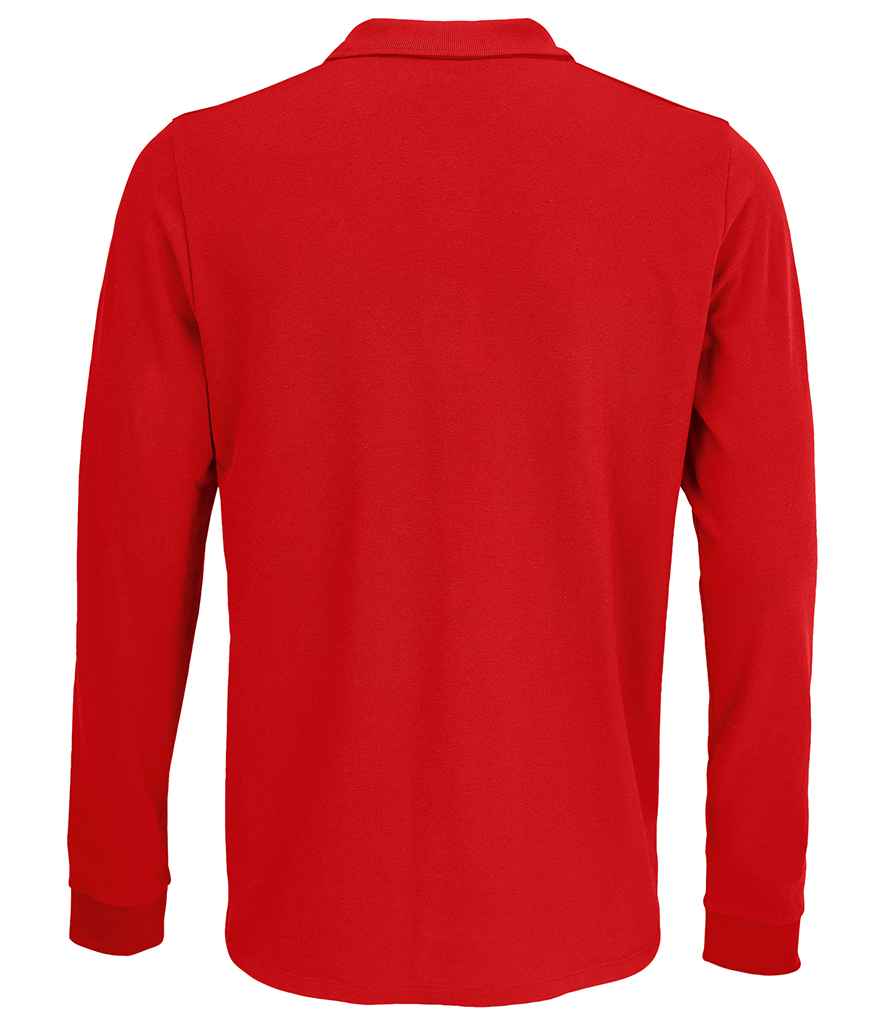 SOL'S Unisex Prime Long Sleeve Pique Polo Shirt