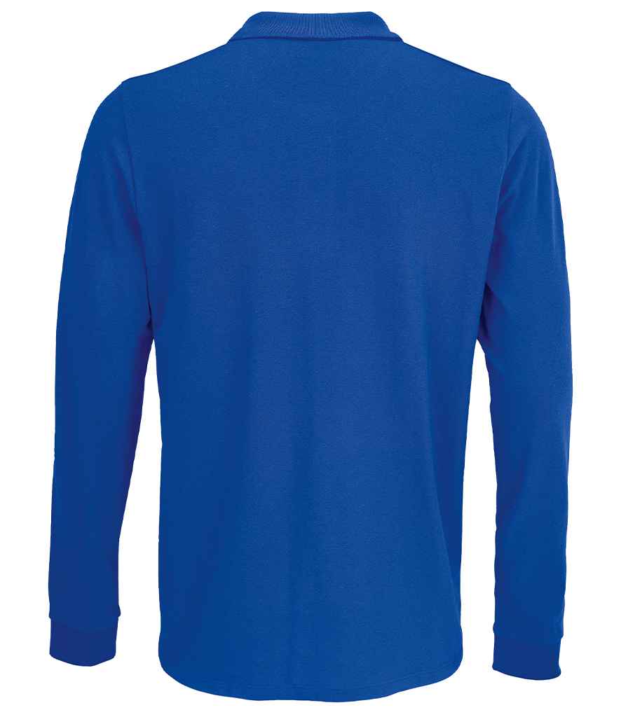 SOL'S Unisex Prime Long Sleeve Pique Polo Shirt