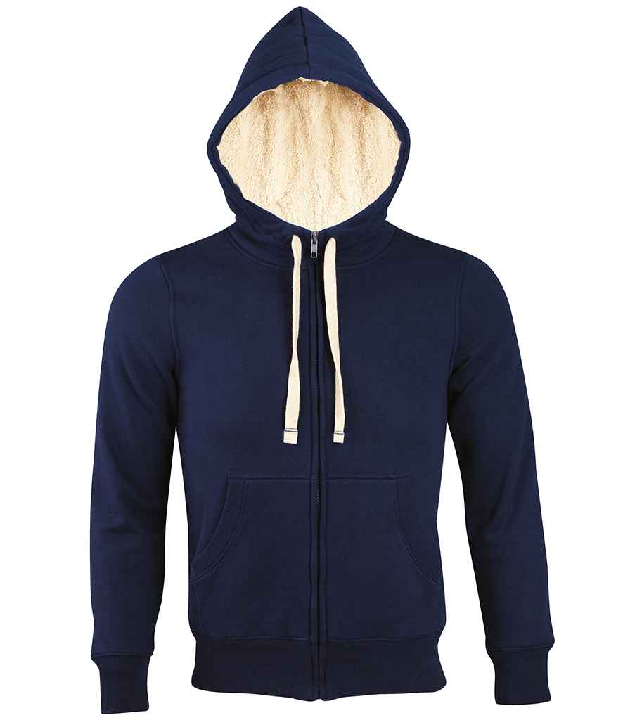 SOL'S Unisex Sherpa Hooded Jacket