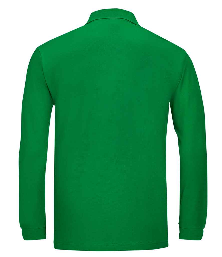 SOL'S Winter II Long Sleeve Cotton Pique Polo Shirt