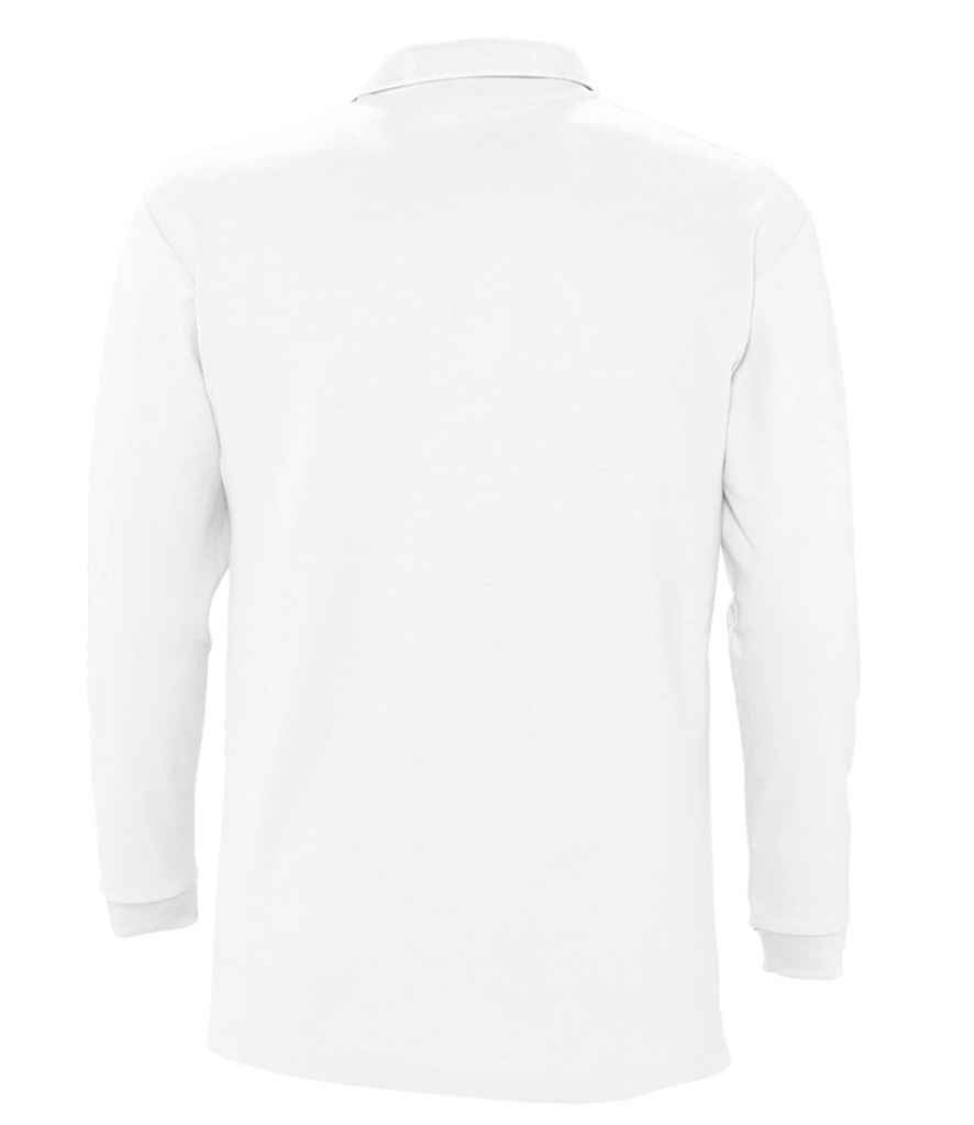 SOL'S Winter II Long Sleeve Cotton Pique Polo Shirt