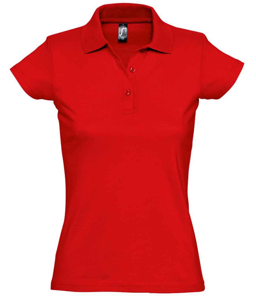 SOL'S Ladies Prescott Cotton Jersey Polo Shirt