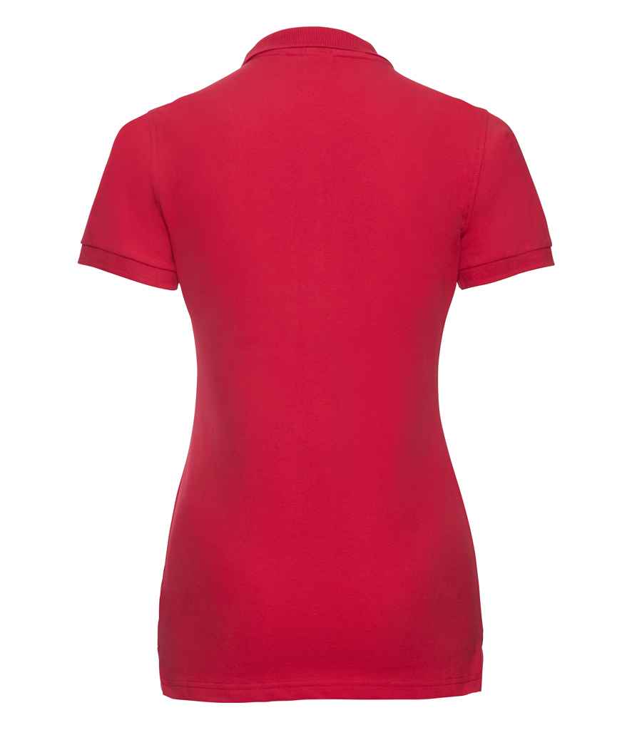 Russell Ladies Stretch Pique Polo Shirt