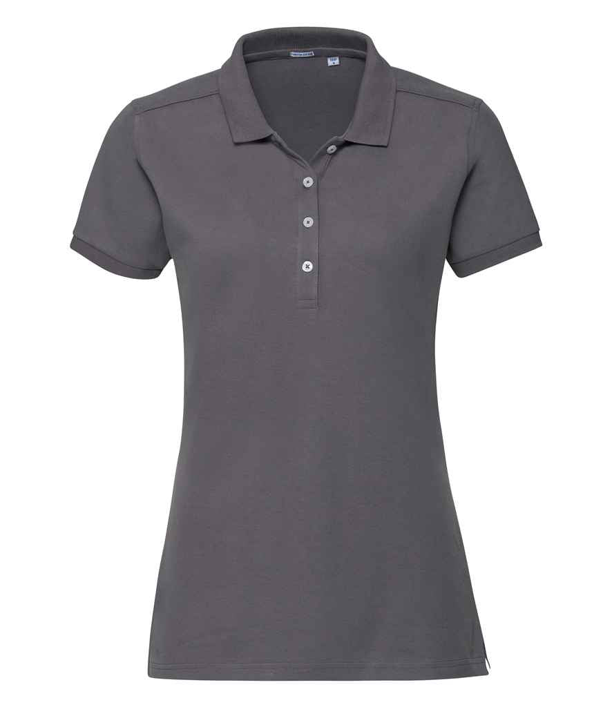 Russell Ladies Stretch Pique Polo Shirt