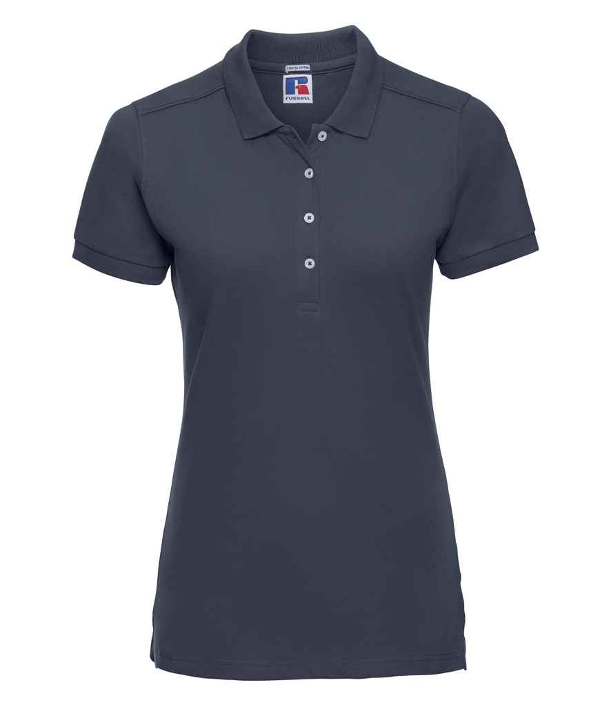 Russell Ladies Stretch Pique Polo Shirt