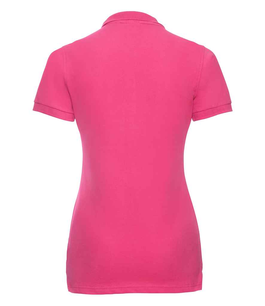 Russell Ladies Stretch Pique Polo Shirt