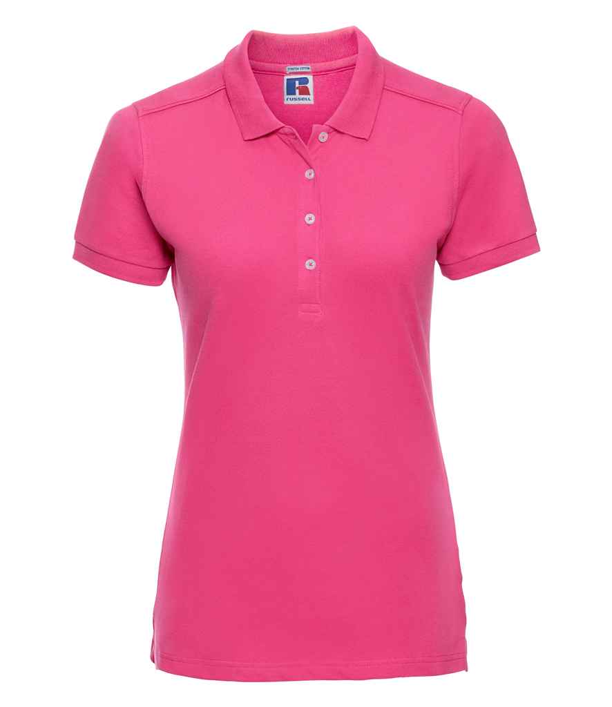 Russell Ladies Stretch Pique Polo Shirt