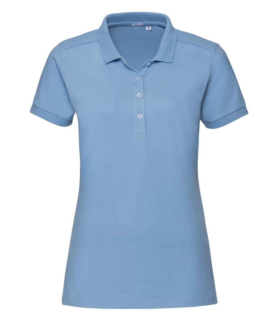 Russell Ladies Stretch Pique Polo Shirt