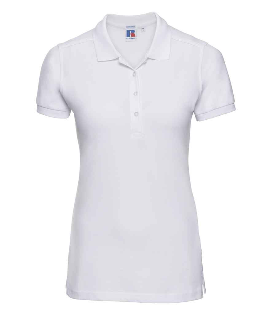 Russell Ladies Stretch Pique Polo Shirt