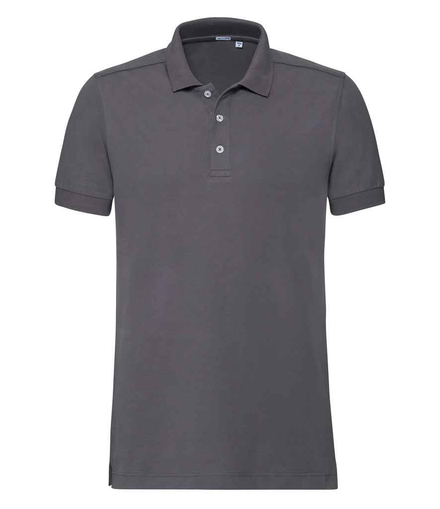 Russell Stretch Pique Polo Shirt