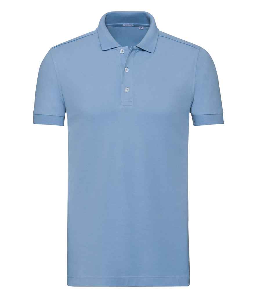 Russell Stretch Pique Polo Shirt