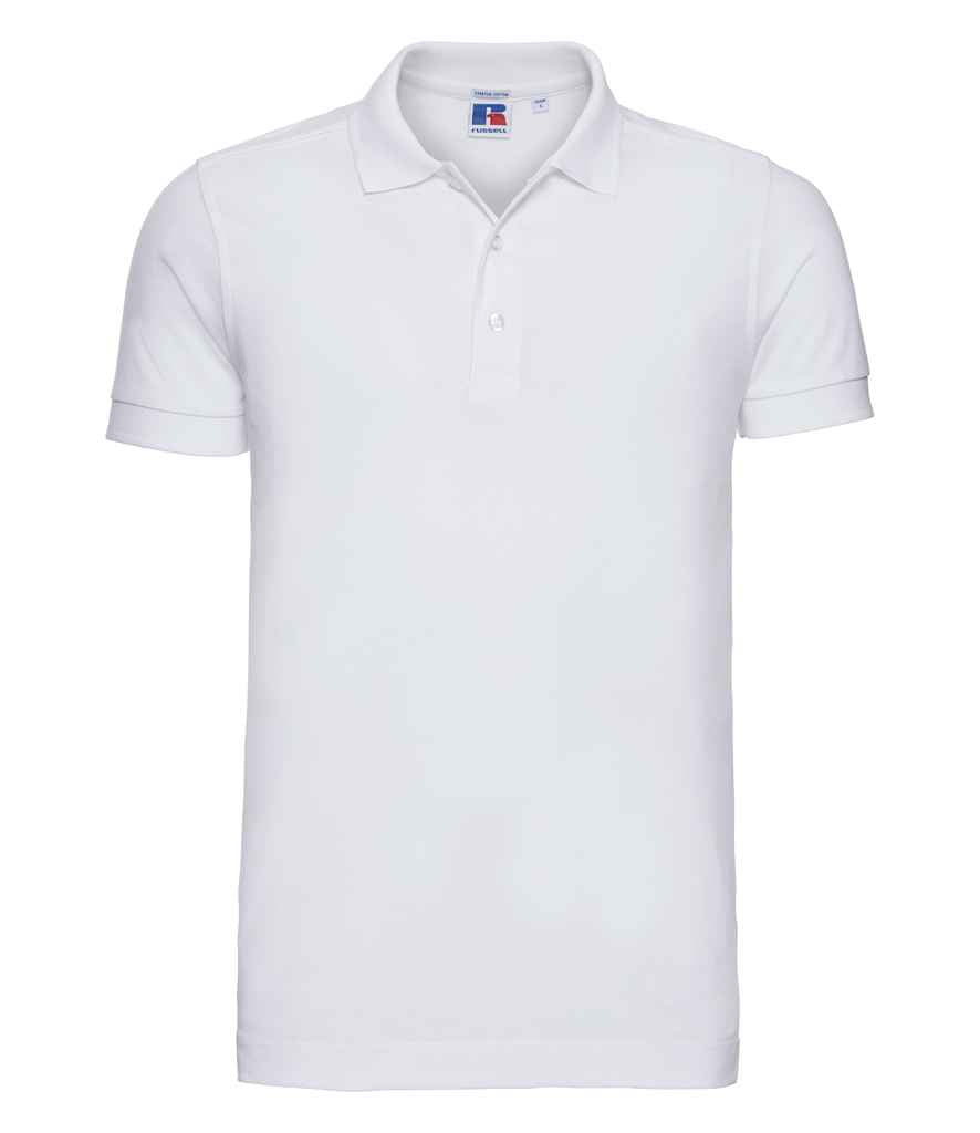 Russell Stretch Pique Polo Shirt