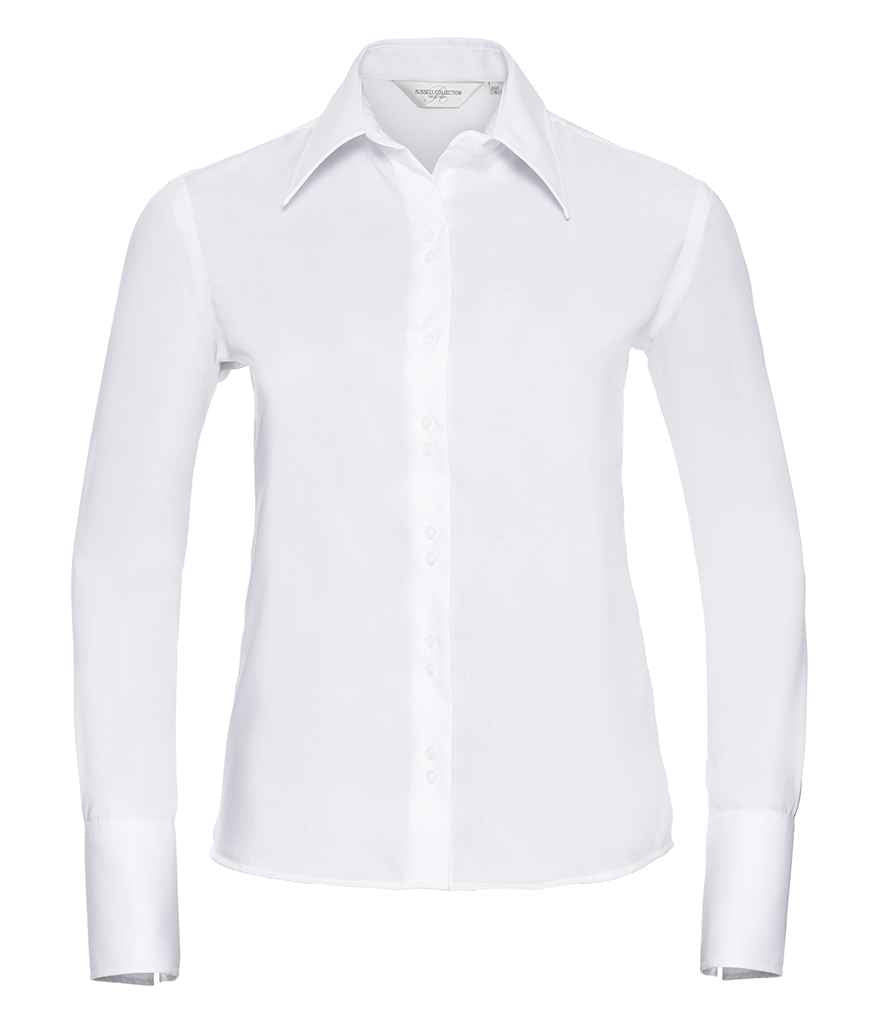 Russell Collection Ladies Long Sleeve Ultimate Non-Iron Shirt