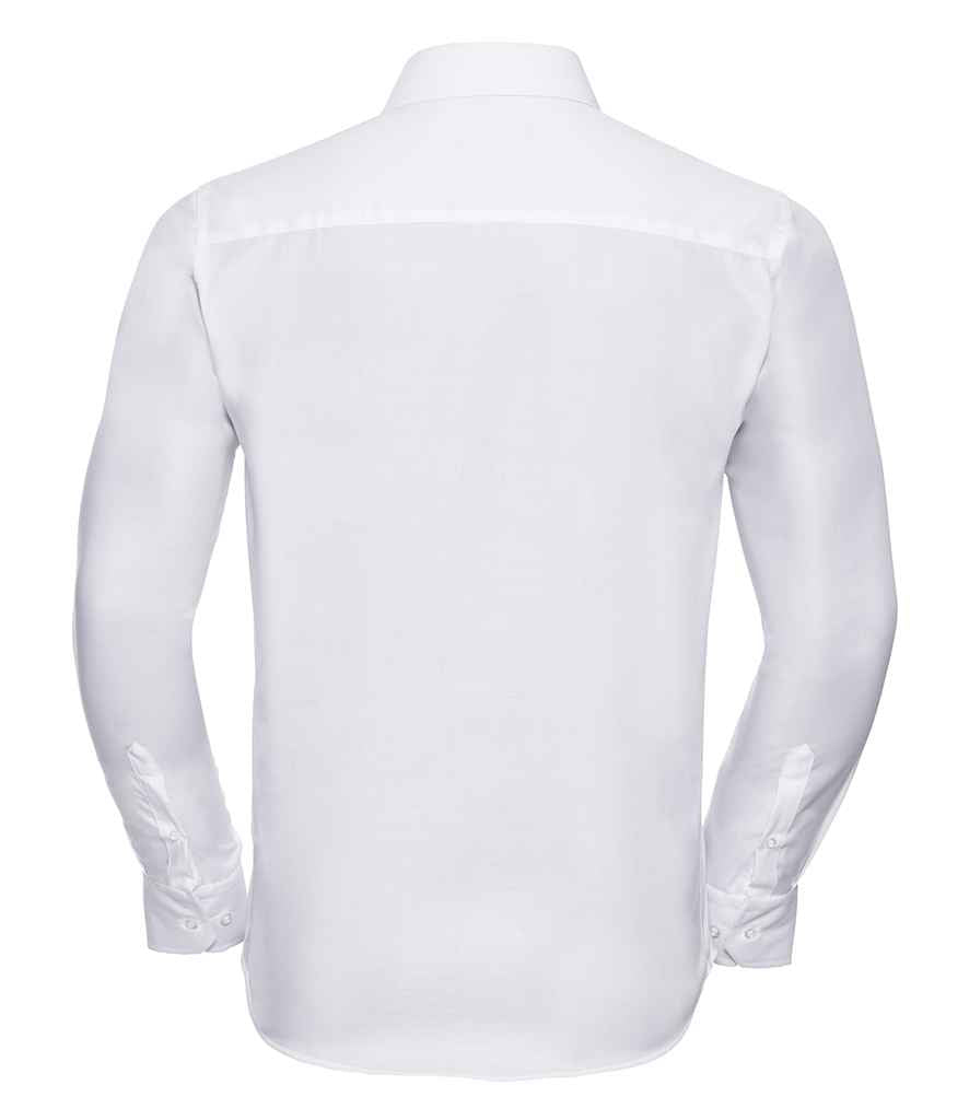 Russell Collection Long Sleeve Tailored Ultimate Non-Iron Shirt